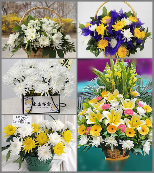 山西运城绛县陈村镇花圪塔村白事提篮配送